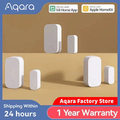 Aqara Zigbee Door Window Sensor – Wireless Alarm, Works with Aqara