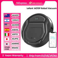 Lefant M210 Pro Robot Vacuum – 2200Pa Suction, WiFi, Alexa, Self-Charging