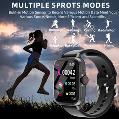 1.83" Waterproof Smart Watch with Call & Sleep Monitoring for iPhone Android