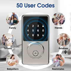 Smart Lock – Keyless Entry with Touchscreen Keypad