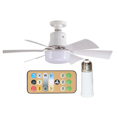 Ceiling Fan Light with Remote – 3 Gear Dimmable Fan