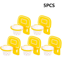 Egg Yolk Separator – 5/4/3/2PCS Egg Splitter, Basketball Frame Shape