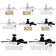 Ceiling Fan Light with Remote – 3 Gear Dimmable Fan