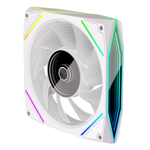 120mm ARGB CPU Fan – 800-1800RPM, 71 CFM, PWM Silent Cooling