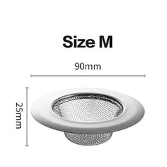 JJYY Stainless Steel Sink Strainer – Hair & Sewer Floor Drain Strainer