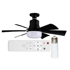 Ceiling Fan Light with Remote – 3 Gear Dimmable Fan