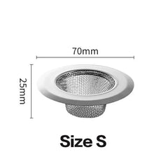 JJYY Stainless Steel Sink Strainer – Hair & Sewer Floor Drain Strainer
