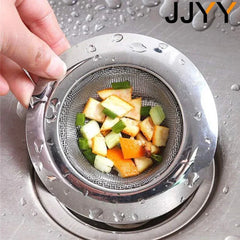 JJYY Stainless Steel Sink Strainer – Hair & Sewer Floor Drain Strainer