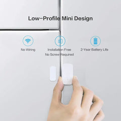 Aqara Zigbee Door Window Sensor – Wireless Alarm, Works with Aqara