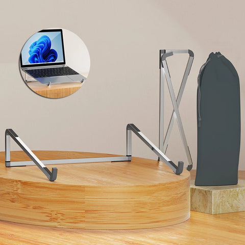 Folding Adjustable Laptop Stand – Aluminum Heat Dissipation Holder