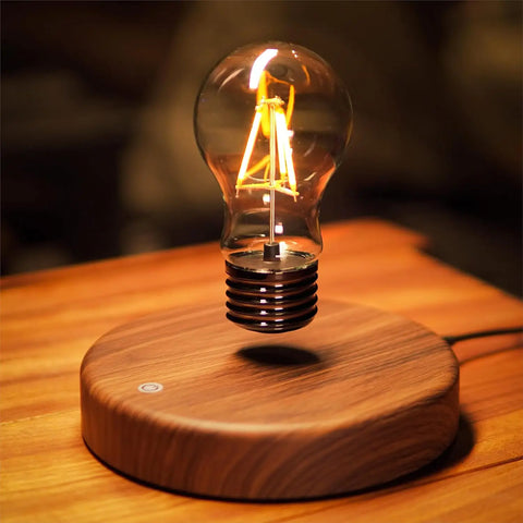 360° Rotating LED Bulb – Unique Suspended Light for Room Decor