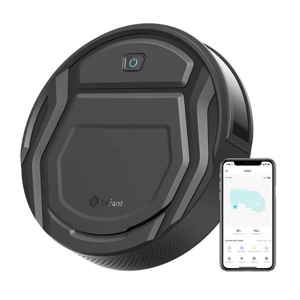 Lefant M210 Pro Robot Vacuum – 2200Pa Suction, WiFi, Alexa, Self-Charging