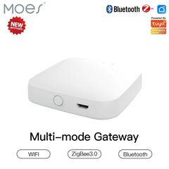 MOES Multi-mode Smart Gateway – ZigBee & Bluetooth Mesh Hub, Alexa/Google Control