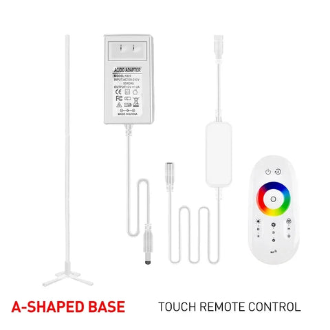 200cm RGBIC Smart Corner Floor Lamp – Tuya App & Remote