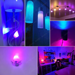 Tuya E14 Smart Candle Bulb – RGB LED with App & Voice Control