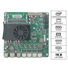 N5105 Industrial NAS Motherboard