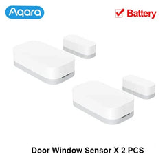 Aqara Zigbee Door Window Sensor – Wireless Alarm, Works with Aqara