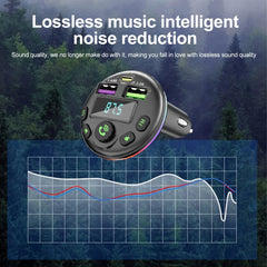 Car Bluetooth 5.0 FM Transmitter MP3 Player