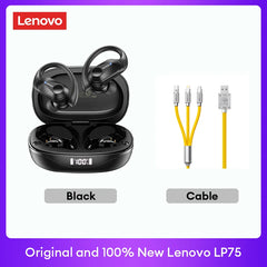 Lenovo LP75 TWS Bluetooth V5.3 Headphones