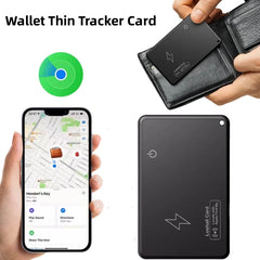 Wireless Charging GPS Wallet Tracker – Waterproof, Bluetooth Locator