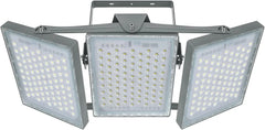 5000K LED Security Lights – 3 Adjustable Heads, IP66 Waterproof