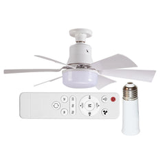 Ceiling Fan Light with Remote – 3 Gear Dimmable Fan