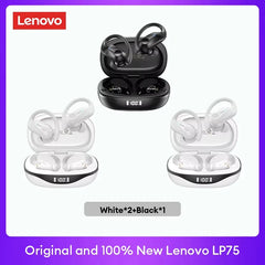 Lenovo LP75 TWS Bluetooth V5.3 Headphones