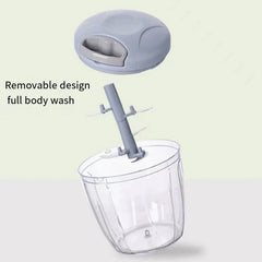 600ML Manual Meat Mincer & Garlic Chopper