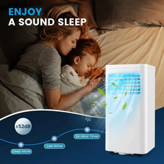 8000 BTU Personal Air Conditioner – Cooling Unit with Remote & 24-Hour Timer