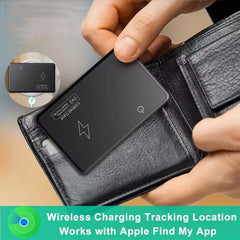 Wireless Charging GPS Wallet Tracker – Waterproof, Bluetooth Locator
