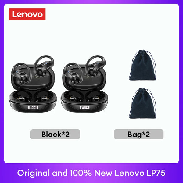 Lenovo LP75 TWS Bluetooth V5.3 Headphones