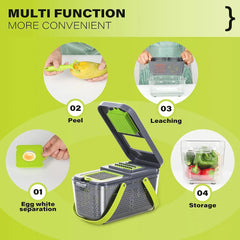 Multifunctional Vegetable Chopper & Grater