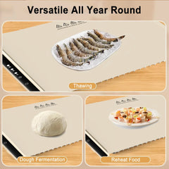 Electric Warming Tray – Portable Foldable Food Warmer