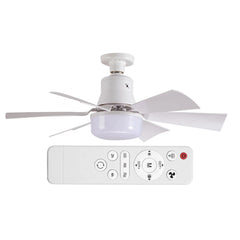 Ceiling Fan Light with Remote – 3 Gear Dimmable Fan