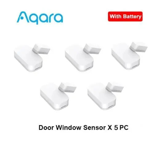 Aqara Zigbee Door Window Sensor – Wireless Alarm, Works with Aqara